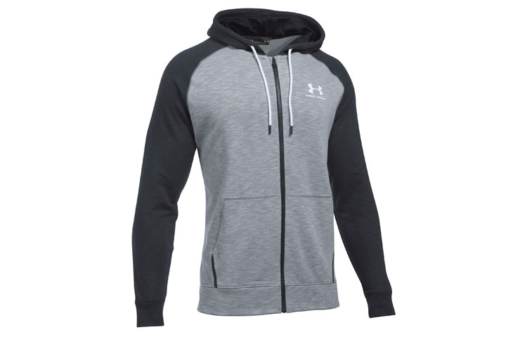 Under Armour UA Casual Sports Hoodie Jacket - Gray 1290255-035