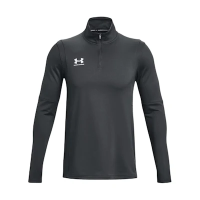 Under Armour UA Challenger Logo Print Grey Long-Sleeve Sweatshirt for Men 1379588-025