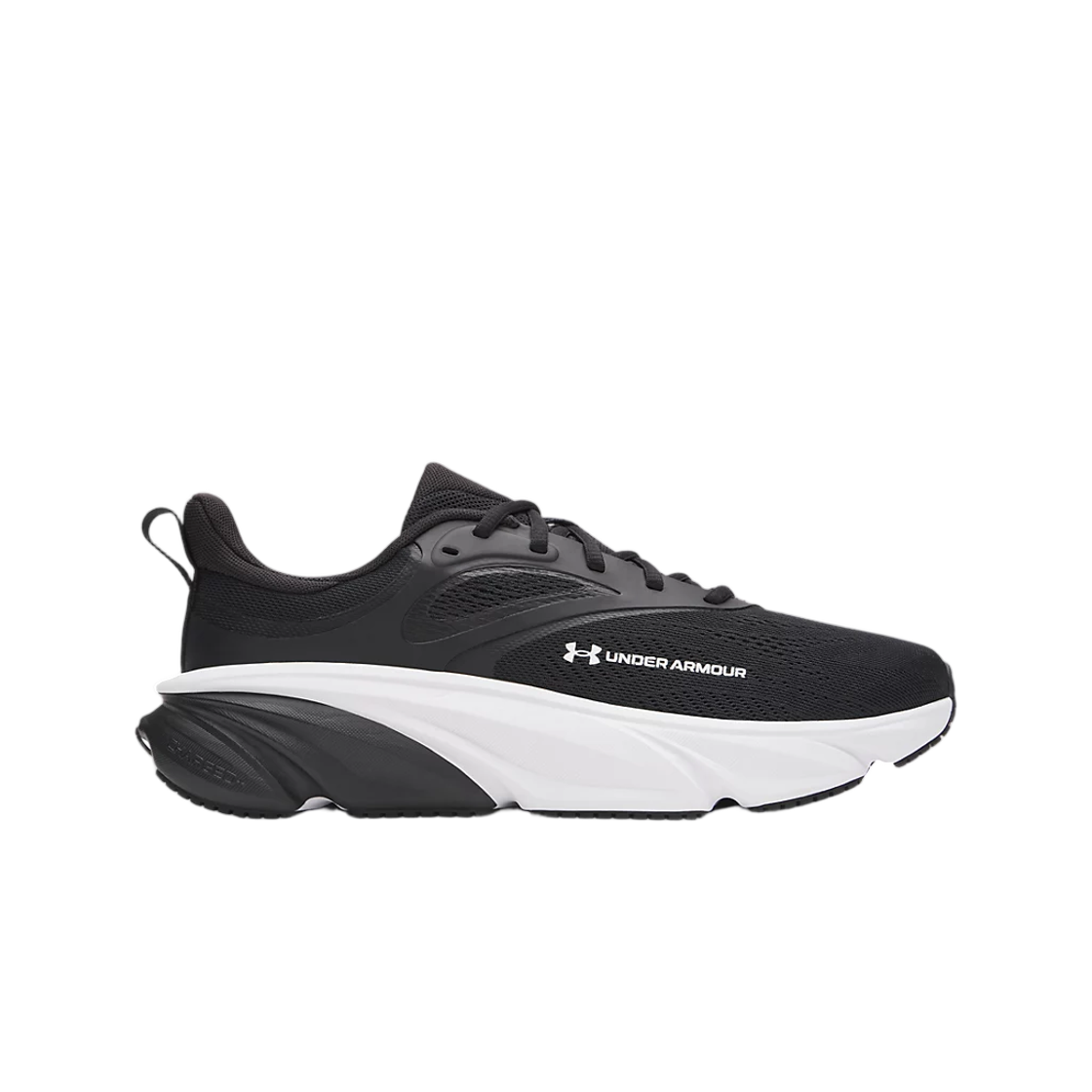 Under Armour UA Charged Rogue 6 Running Shoes Black White 6006719-001