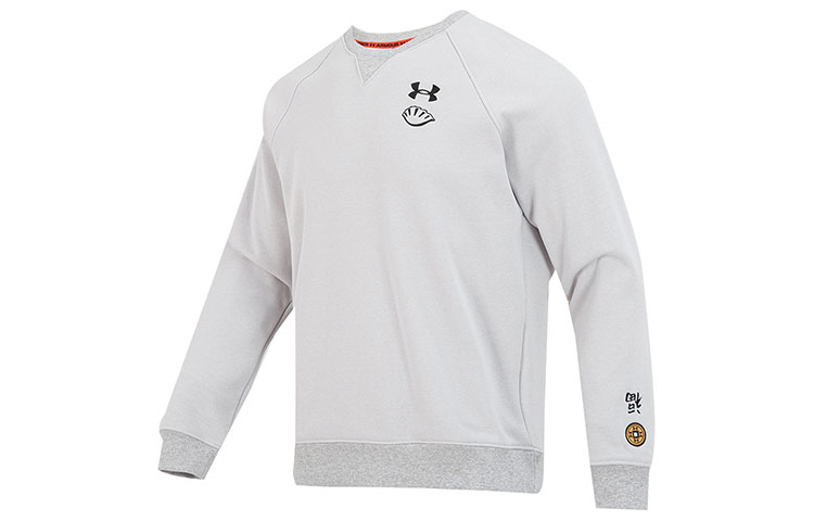 Under Armour UA Chinese New Year Logo Crewneck Sweatshirt Grey 1374498-592
