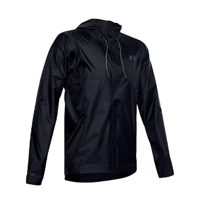Under Armour UA Cloudburst Shell Black Running Training Jacket 1350950-001