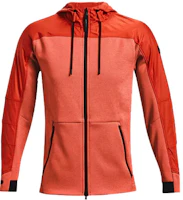 Under Armour UA ColdGear® Colorblock Breathable Training Hoodie Jacket Men’s Orange 1320710-830 Under Armour UA ColdGear® Colorblock Breathable Training Hoodie Jacket Men’s Orange 1320710-830