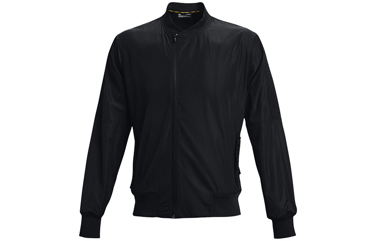Under Armour UA Curry Series Curry Utility Casual Sports Basketball Jacket Black 1366632-001