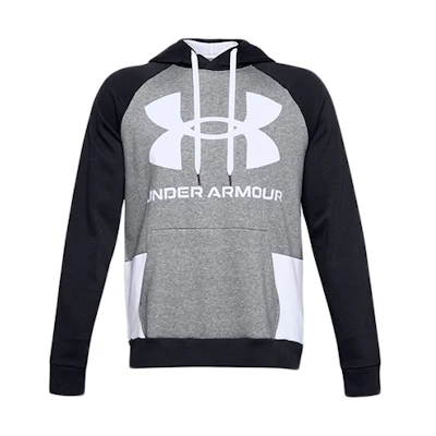 Under Armour UA DFO Rival Colorblock Training Sweatshirt Grey Mens 1357451-035