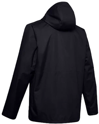 安德玛 UA 刺绣标志 3合1 防水运动连帽外套 黑色 1342742-001 Lookbook 安德玛 UA 刺绣标志 3合1 防水运动连帽外套 黑色 1342742-001