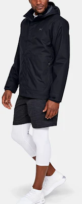 安德玛 UA 刺绣标志 3合1 防水运动连帽外套 黑色 1342742-001 Details for 安德玛 UA 刺绣标志 3合1 防水运动连帽外套 黑色 1342742-001