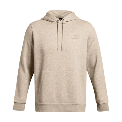 Under Armour UA Essential Brown Logo Print Pullover Hoodie 1373880-203