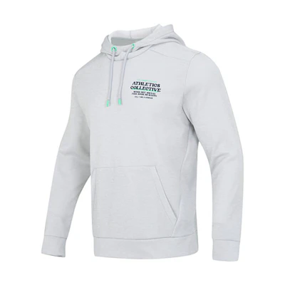 Under Armour UA Fleece FOTC Hoodie Grey Letter Print Casual Sports Pullover 1374431-014