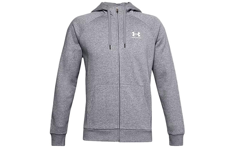Under Armour UA Fleece Hoodie Training Jacket - Gray 1359028-035