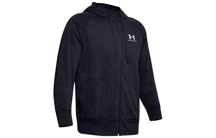 Under Armour UA Fleece Training Sports Jacket Black 1355630-001