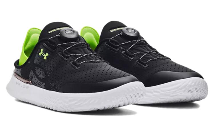 Lookbook Under Armour 防滑耐磨 低筒 跑步鞋 男女通用 黑綠