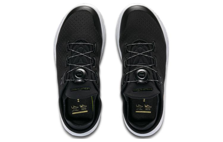 Shop Under Armour Ua Flow Slipspeed 防滑耐磨 低筒 跑步鞋 男女同款 黑