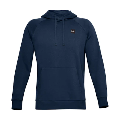 Under Armour UA FW22 Solid Fleece Training Hoodie Deep Blue 1357092-408