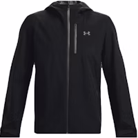 Under Armour UA GORE-TEX Paclite Black Logo Printed Zip-Up Hoodie Jacket. 1369994-001 Under Armour UA GORE-TEX Paclite Black Logo Printed Zip-Up Hoodie Jacket. 1369994-001