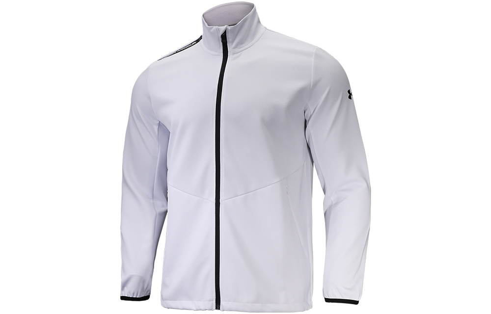 Under Armour UA Graphic Logo Track Jacket White - Regular Fit Sportswear 22500407-100