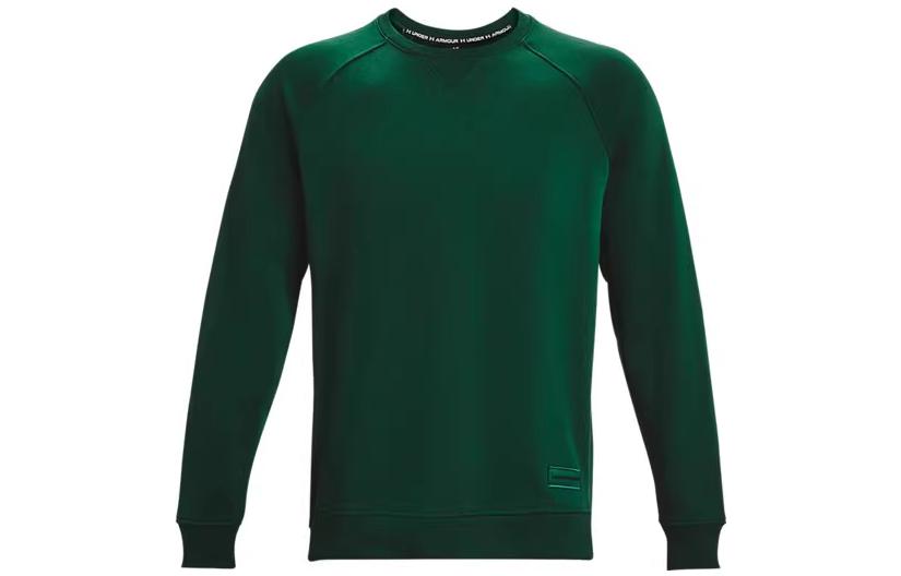 Under Armour UA Green Crewneck Training Sweatshirt - Solid Color 1379685-322