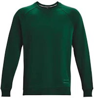 Under Armour UA Green Crewneck Training Sweatshirt - Solid Color 1379685-322 Under Armour UA Green Crewneck Training Sweatshirt - Solid Color 1379685-322
