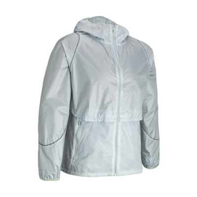 Under Armour UA Grey Zip Hoodie Running Jacket UV Protection Series 1376065-014