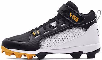 Under Armour UA Harper 6 Mid RM 'Black White' 3024319-001 Under Armour UA Harper 6 Mid RM 'Black White' 3024319-001