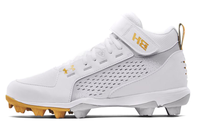 Buy Under Armour UA Harper 6 中筒 RM 耐磨防滑棒球鞋 白