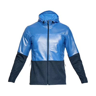 Under Armour UA Hybrid Windbreaker Jacket for Men - Blue 1306456-437
