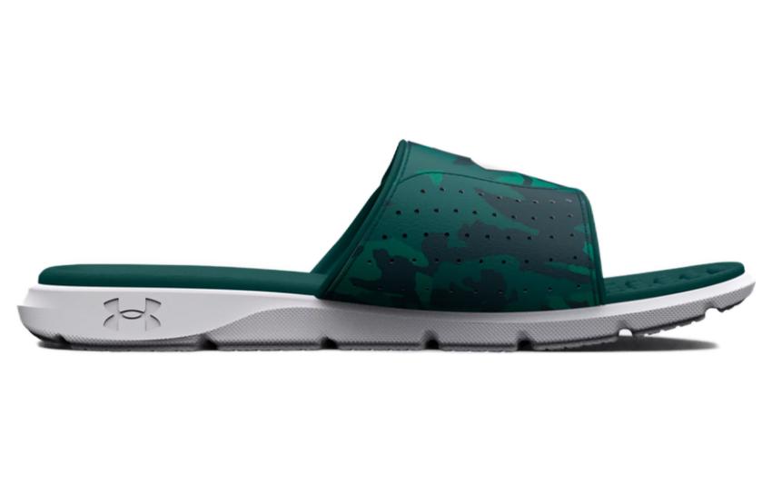 Order 安德玛 UA Ignite Pro 图案带凉鞋‘绿白’ 3026024-301