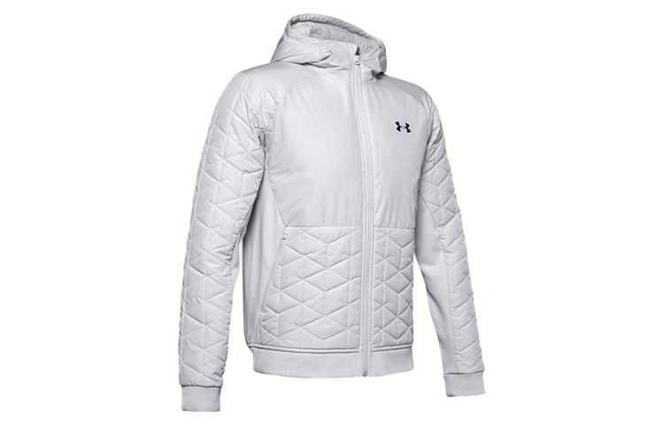 Under Armour UA Insulated Training Hoodie Jacket White/Grey 1342692-014