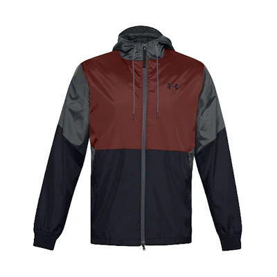 Under Armour UA Legacy Colorblock Woven Hooded Training Jacket Men’s Maroon 1345405-688