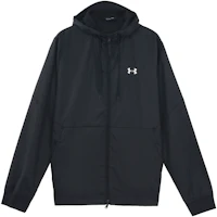 Under Armour UA Legacy Woven Hooded Loose Training Jacket Black - Fall Edition 1345405-001 Under Armour UA Legacy Woven Hooded Loose Training Jacket Black - Fall Edition 1345405-001