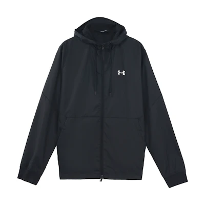 Under Armour UA Legacy Woven Hooded Loose Training Jacket Black - Fall Edition 1345405-001