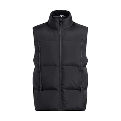 Under Armour UA Limitless Black Puffer Vest Quilted Casual Outerwear. 1384642-001