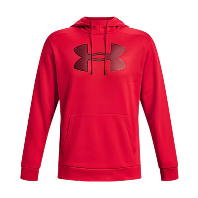 Under Armour UA Logo Graphic Hoodie Red 1373352-600