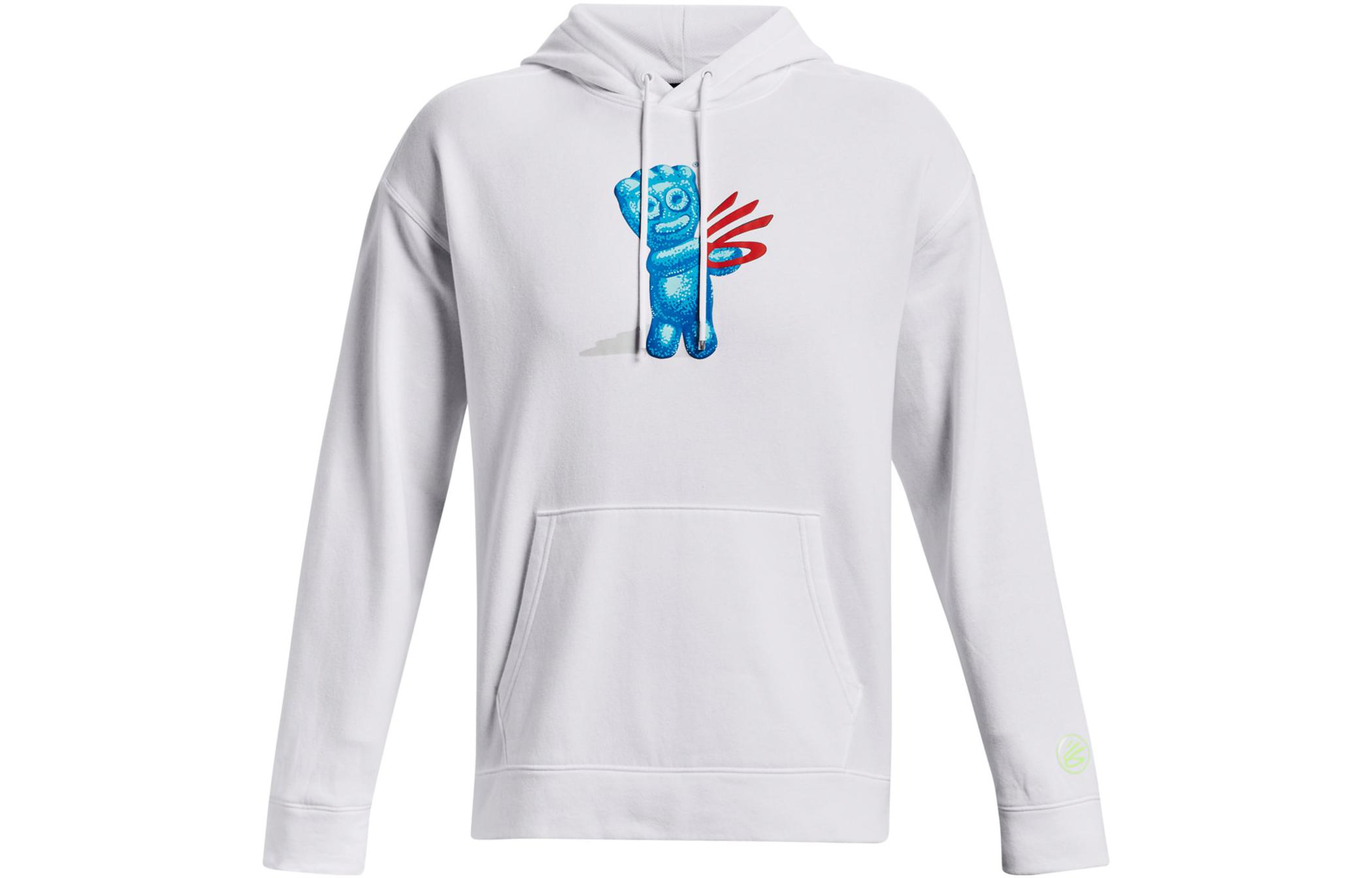 Under Armour UA Logo Graphic Print Hoodie White 1374310-100