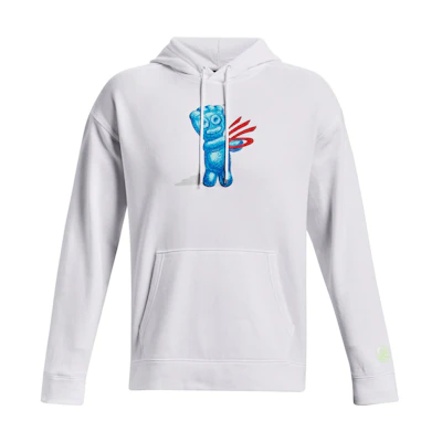 Under Armour UA Logo Graphic Print Hoodie White 1374310-100