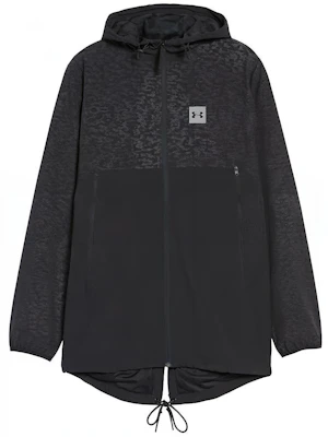 Under Armour UA Logo戶外防風拉鍊連帽外套 男 黑色 1299147-001 Buy Under Armour UA Logo戶外防風拉鍊連帽外套 男 黑色 1299147-001