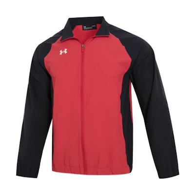 Under Armour UA Logo Print Contrast Panel Track Jacket Red 22500402-600