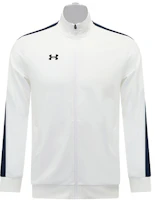 Order Under Armour UA Logo Retro Knit Sports Jacket - Colorblock Print - White 21500440-100