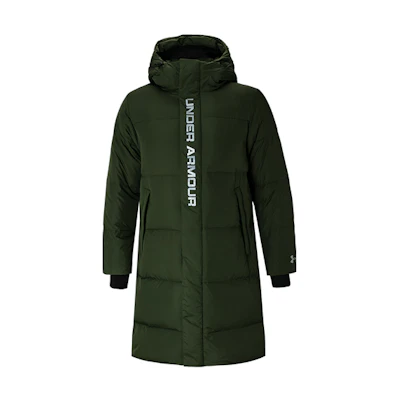 Under Armour UA Long Waterproof Down Jacket Winter Military Green 1353556-330