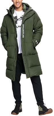 Under Armour Jaket Panjang Tahan Air Musim Dingin Hijau Militer. 1353556-330 Details for Under Armour Jaket Panjang Tahan Air Musim Dingin Hijau Militer. 1353556-330