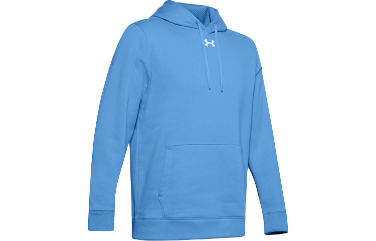 Under Armour UA Loose Fit Fleece Pullover Hoodie Blue 1300123-475