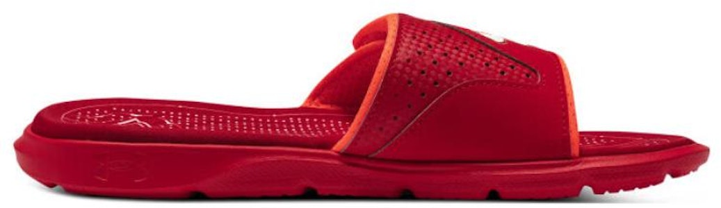 Under Armour UA Mercenary 休閒百搭 運動拖鞋 男女同款 紅 Order Under Armour UA Mercenary 休閒百搭 運動拖鞋 男女同款 紅