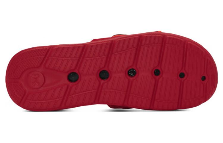 Shop Under Armour UA Mercenary 休閒百搭 運動拖鞋 男女同款 紅