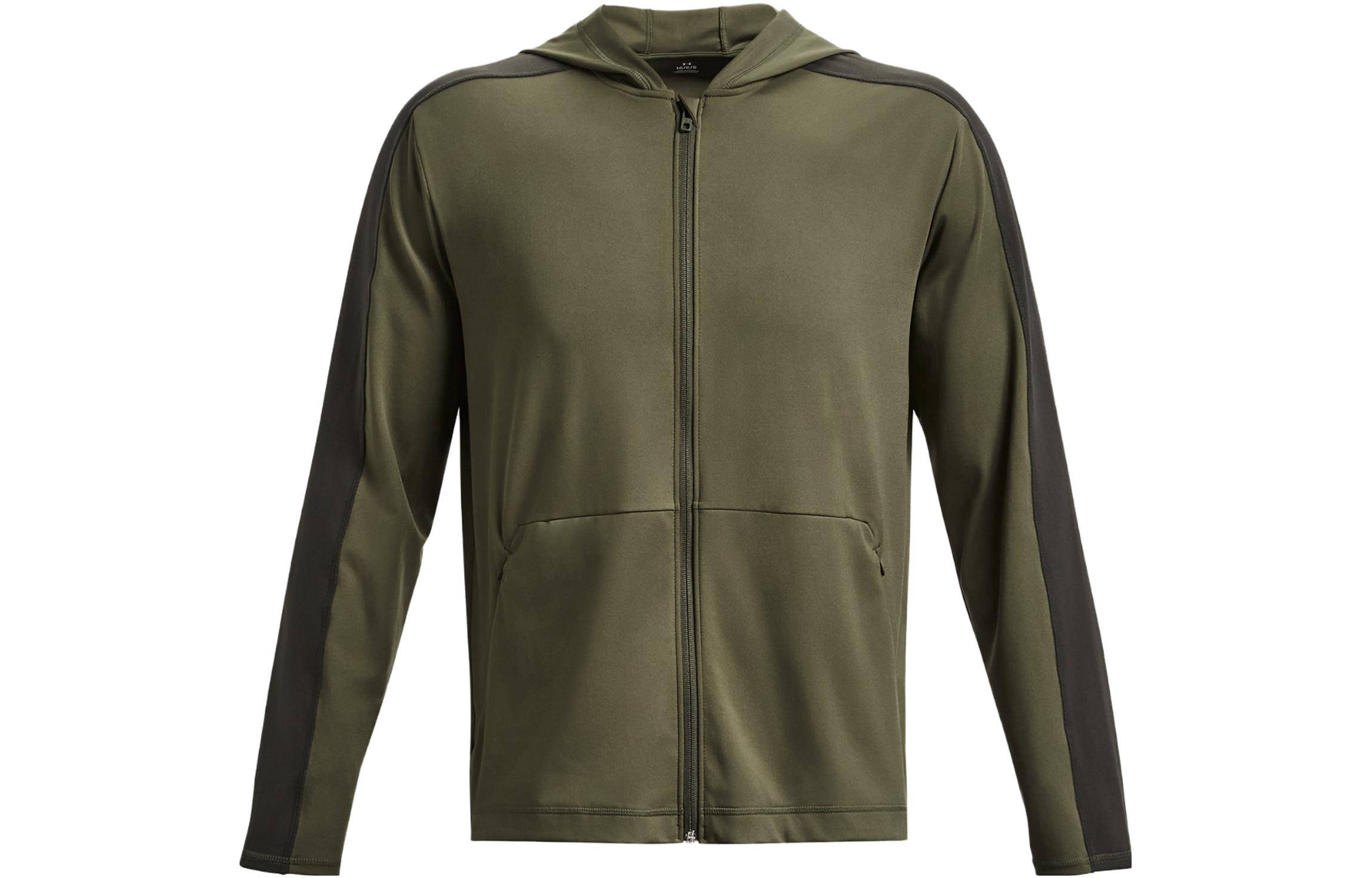 Under Armour UA Meridian Green Full-Zip Hoodie Jacket 1379674-390