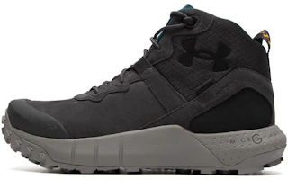 Under Armour UA Micro G Valsetz Trek Mid Leather Waterproof Tactical Boots 'Grey' 3025577-100 Under Armour UA Micro G Valsetz Trek Mid Leather Waterproof Tactical Boots 'Grey' 3025577-100