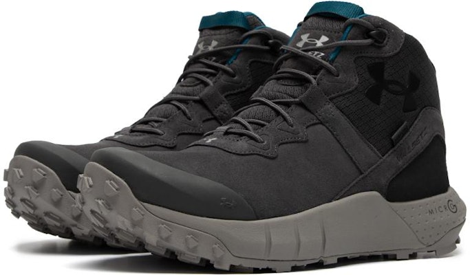 Under Armour UA Micro G Valsetz Trek Mid Leather Waterproof Tactical Boots 'Grey' 3025577-100 Order Under Armour UA Micro G Valsetz Trek Mid Leather Waterproof Tactical Boots 'Grey' 3025577-100