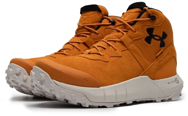 Under Armour UA Micro G Valsetz Trek Mid Leather Waterproof Tactical Boots 'Honey Orange' 3025577-800 Lookbook Under Armour UA Micro G Valsetz Trek Mid Leather Waterproof Tactical Boots 'Honey Orange' 3025577-800