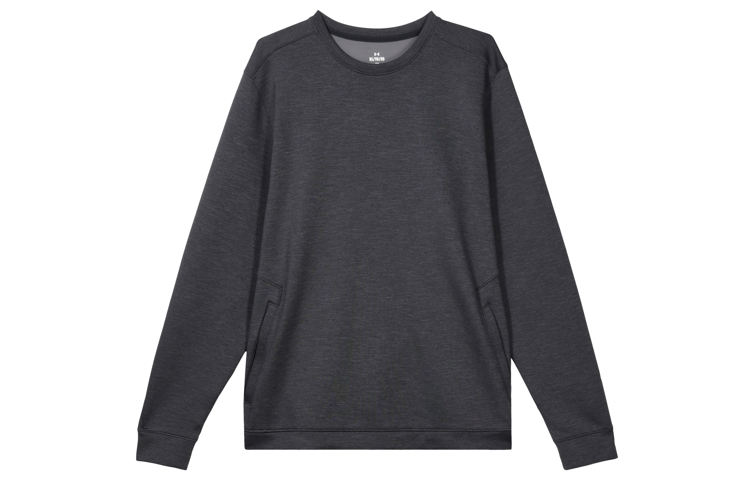 Under Armour UA Minimalist Crewneck Long Sleeve Sweatshirt Black 1379667-001