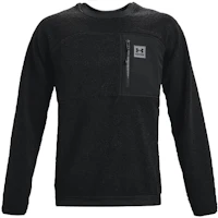 Under Armour UA Mission Boucle Pullover Crewneck Training Sweatshirt Black 1366093-001 Under Armour UA Mission Boucle Pullover Crewneck Training Sweatshirt Black 1366093-001
