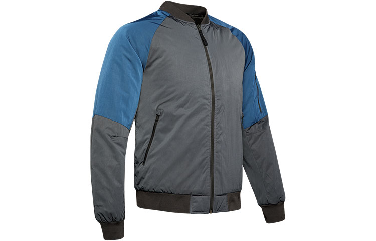 Under Armour UA Move Lite Logo Patchwork Casual Jacket - Grey 1346322-019