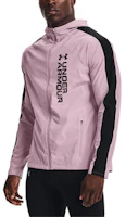 Under Armour UA Out The Storm Lightweight Waterproof Running Jacket Pink - 1361502-698 Under Armour UA Out The Storm Lightweight Waterproof Running Jacket Pink - 1361502-698